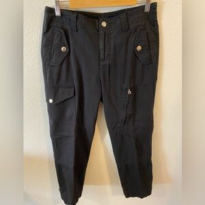 Lauren Ralph Lauren Black Cargo Pants Womens Size 6